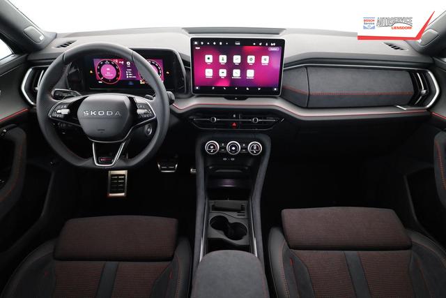 Skoda Kodiaq 2.0 TSI 195 kW 4x4 RS DSG RS, AHK, Navi, Matrix, Canton, Side, FS-beheizbar, el. Klappe, Kamera, 20-Zoll, 5 J.-Garantie 