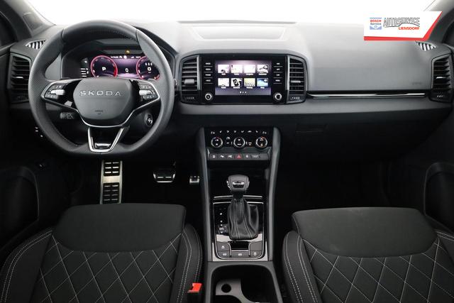 Skoda Karoq Sportline 1.5 TSI DSG Sportline, Navi, CANTON, Matrix, AreaView, Side, el. Klappe, FS-beheizbar, 5 J.-Garantie 