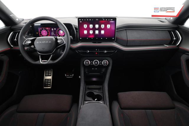 Skoda Kodiaq 2.0 TSI 195 kW 4x4 RS DSG RS, AHK, Navi, Matrix, Canton, Side, FS-beheizbar, el. Klappe, Kamera, 20-Zoll, 5 J.-Garantie 
