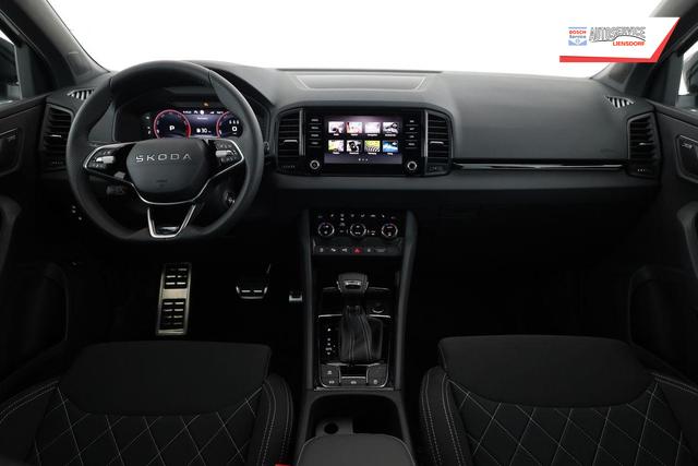 Skoda Karoq Sportline 1.5 TSI DSG Sportline, AHK, Navi, CANTON, Matrix, AreaView, Side, Kamera, el. Klappe, FS-beheizbar, 5 J.-Garantie 