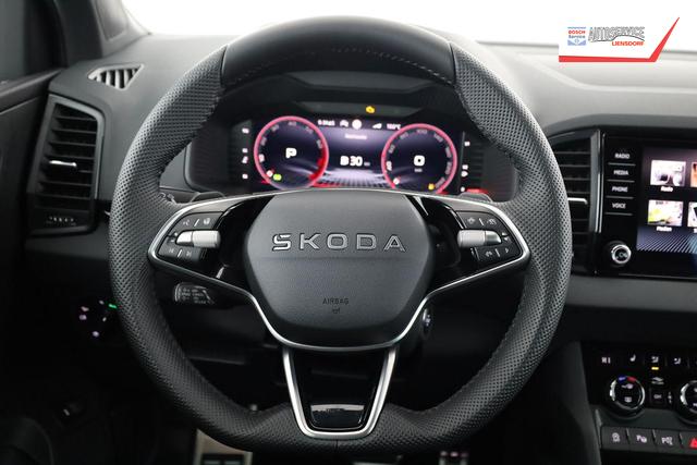 Skoda Karoq Sportline 1.5 TSI DSG Sportline, AHK, Navi, CANTON, Matrix, AreaView, Side, Kamera, el. Klappe, FS-beheizbar, 5 J.-Garantie 