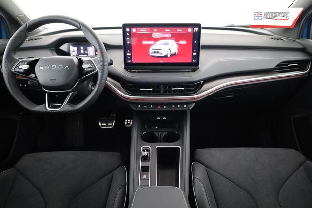 Skoda Elroq 85 x Sportline 85x Sportline, AHK, Matrix, W&auml;rmepumpe, 21-Zoll, Navi, el. Klappe, FS-beheizbar 