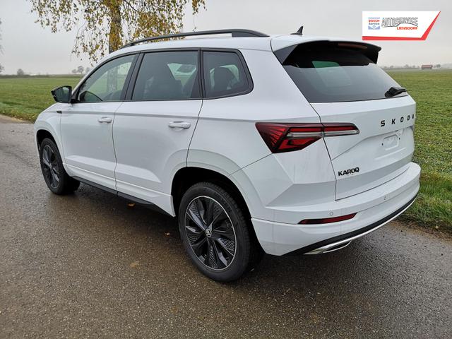 Skoda Karoq Sportline 1.5TSI DSG AHK Matrix ACC Navi Sound Totwinkel 
