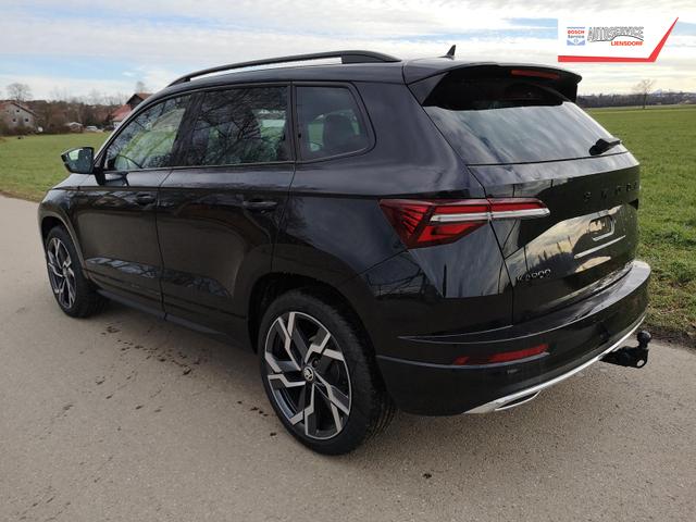 Skoda Karoq Sportline 2.0TDI DSG 4x4 AHK Matrix Leder 19 Zoll 