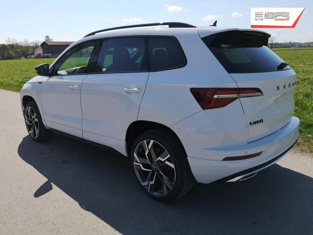 Skoda Karoq Sportline 2.0TDI DSG 4x4 AHK Matrix Pano Sound Leder 19 Zoll 