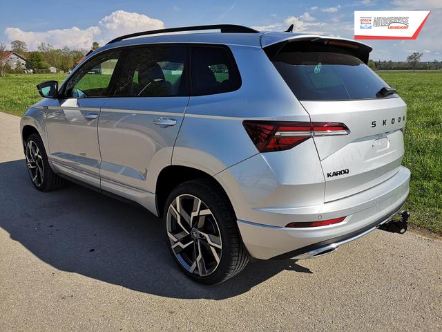 Skoda Karoq Sportline 2.0TDI DSG 4x4 AHK Matrix Pano Sound Leder 19 Zoll 