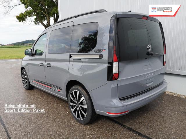 Volkswagen Caddy Basis 1.5TSI Sport Edition ACC Kam GV5 App AHK Reling 