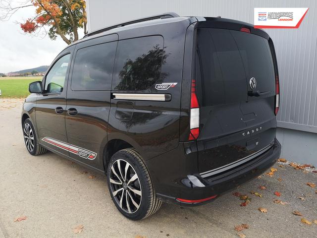 Volkswagen Caddy Basis 1.5TSI Sport Edition ACC Kam GV5 App AHK Reling 