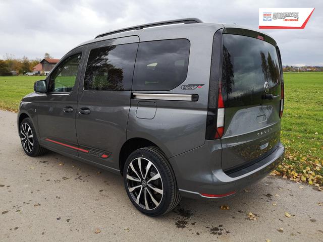 Volkswagen Caddy Basis 1.5TSI DSG Sport Edition ACC Kam GV5 App AHK Reling 