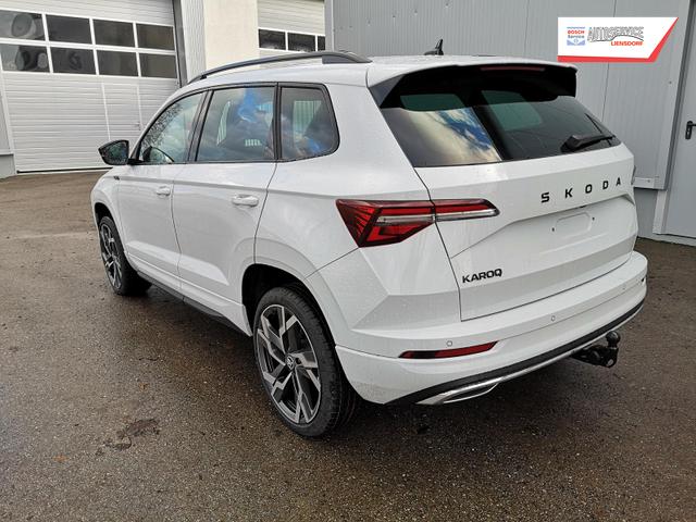 Skoda Karoq Sportline 2.0TDI DSG 4x4 AHK Matrix Leder 19 Zoll 