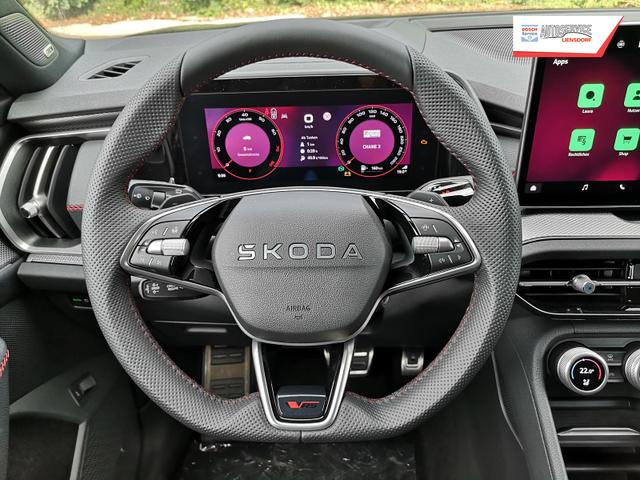 Skoda Kodiaq 2.0 TSI 195 kW 4x4 RS DSG Standh. Leder 360 AHK 7 Sitzer Pano Head GV5 