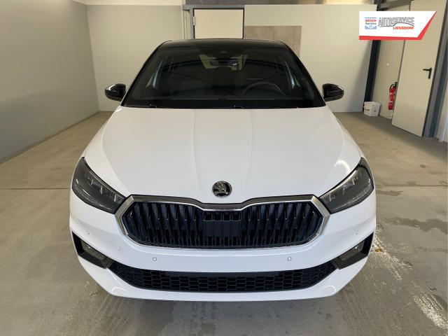 Skoda / Fabia / Wei&szlig; / / / 115PS DSG Dynamic+Kamera+Kessy+Alu16+Sitzheiz+Climatronic+PDCvo+hi