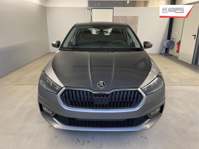 Skoda / Fabia / Grau / / / Drive 115PS GV5+Sitzheiz+AppConnect+LED+Armlehne+Touch+PDC+Nebel