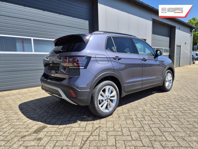 Volkswagen T-Cross 1.0 TSI 116PS DSG Life LED-Matrix-Scheinwerfer Klimaautomatik Sitzheizung PDC Rückf.Kamera 17-LM abged.Scheiben 2xKeyless DAB+ Bluetooth Touchscreen Apple CarPlay Android Auto 