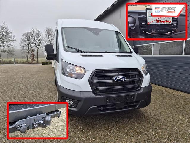 Ford Transit L2H2 2.0 EcoBlue 130PS Trend 3,5t 3-Sitzer AHK Sitzheizung Lenkradheizung Frontscheibe beheizb. Klimaautomatik Bluetooth DAB Apple CarPlay Android Auto PDC v+h Rückf.Kamera Tempomat 