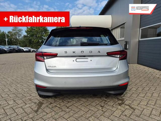 Skoda Fabia 1.0 TSI 115PS DSG Selection 5-türig 15"LM Rückf.Kamera Parksensoren Sitzheizung Multifunktionslenkrad Klima Skoda-Radio Bluetooth Touchscreen Tempomat Nebelsch. Apple CarPlay + Android Auto 