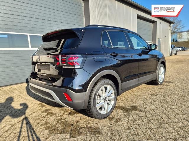 Volkswagen T-Cross 1.0 TSI 116PS DSG Life LED-Matrix-Scheinwerfer ACC Klimaautomatik Sitzheizung PDC v+h 17-LM abged.Scheiben 2xKeyless DAB+ Bluetooth Touchscreen Apple CarPlay Android Auto 
