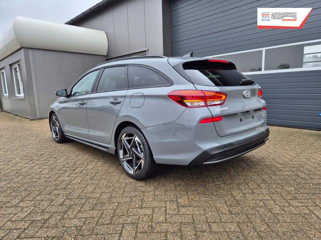 Hyundai i30 Kombi 1.6 T-GDI 150PS Automatik N-Line Sitzheizung Lenkradheizung Klimaautomatik Navi 10,3"-Touchscreen Bluelink Apple CarPlay + Android Auto PDC v+h R&uuml;ckf.Kamera 18-LM 
