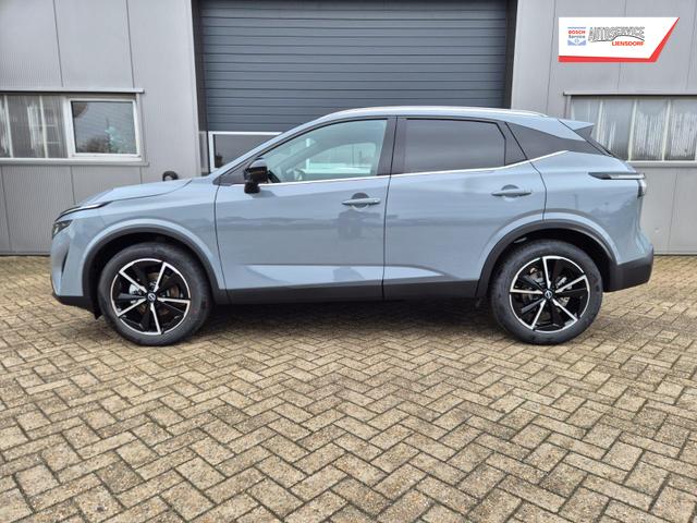 Nissan Qashqai 1.3 DIG-T MHEV 158 PS X-Tronic Tekna Voll-Leder Klimaautomatik PanoGlasdach Sitzheizung Lenkradheizung Navi Head-Up Display elektr. Heckklappe ACC PDC v+h 360&deg;Kamera DAB Bluetooth Touchscreen Apple CarPlay Android Auto 19"LM 