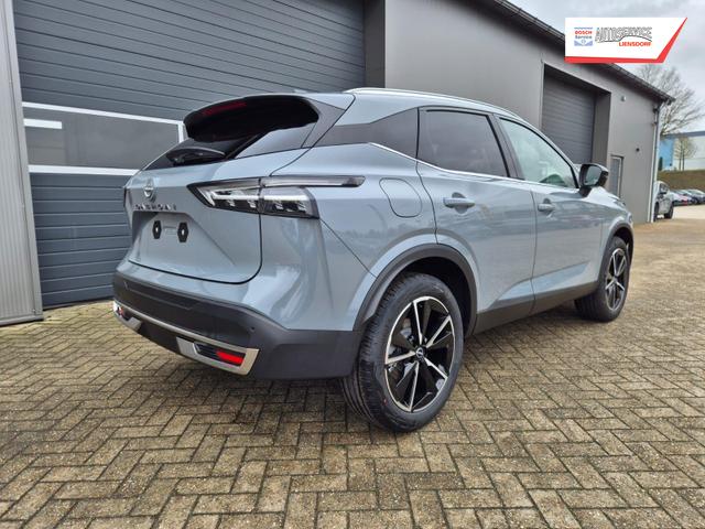 Nissan Qashqai 1.3 DIG-T MHEV 158 PS X-Tronic Tekna Voll-Leder Klimaautomatik PanoGlasdach Sitzheizung Lenkradheizung Navi Head-Up Display elektr. Heckklappe ACC PDC v+h 360&deg;Kamera DAB Bluetooth Touchscreen Apple CarPlay Android Auto 19"LM 