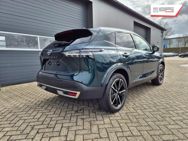 Nissan Qashqai 1.3 DIG-T MHEV 158 PS X-Tronic Tekna Voll-Leder Klimaautomatik PanoGlasdach Sitzheizung Lenkradheizung Navi Head-Up Display elektr. Heckklappe ACC PDC v+h 360&deg;Kamera DAB Bluetooth Touchscreen Apple CarPlay Android Auto 19"LM 