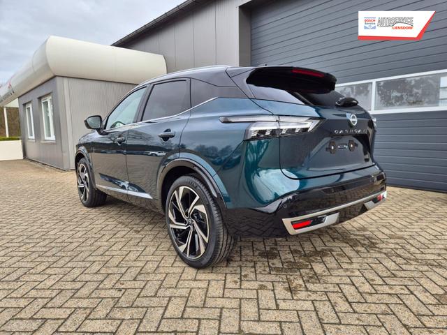 Nissan Qashqai 1.3 DIG-T MHEV 158 PS X-Tronic Tekna Premium Paket 20"LM Teil-Leder PanoGlasdach Klimaautomatik Sitzheizung Lenkradheizung Navi Head-Up Display elektr. Heckklappe ACC PDC v+h 360&deg;Kamera DAB Bluetooth Touchscreen Apple CarPlay Android Auto 