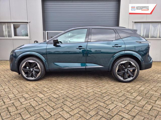 Nissan Qashqai 1.3 DIG-T MHEV 158 PS X-Tronic N-Design 20"Zoll Teil-Leder PanoGlasdach Klimaautomatik Sitzheizung Lenkradheizung Navi Head-Up Display elektr. Heckklappe ACC PDC v+h 360&deg;Kamera DAB Bluetooth Touchscreen Apple CarPlay Android Auto 