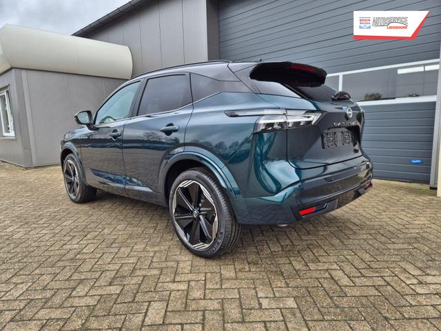 Nissan Qashqai 1.3 DIG-T MHEV 158 PS X-Tronic N-Design 20"Zoll Teil-Leder PanoGlasdach Klimaautomatik Sitzheizung Lenkradheizung Navi Head-Up Display elektr. Heckklappe ACC PDC v+h 360&deg;Kamera DAB Bluetooth Touchscreen Apple CarPlay Android Auto 