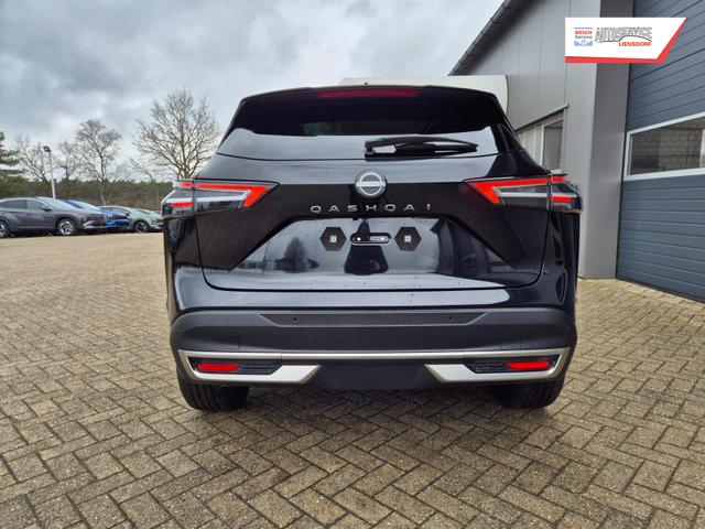 Nissan Qashqai 1.3 DIG-T MHEV 158 PS X-Tronic N-Connecta Teil-Leder PanoGlasdach Klimaautomatik Sitzheizung Lenkradheizung Navi ACC PDC v+h 360&deg;Kamera DAB Bluetooth Touchscreen Apple CarPlay Android Auto 18"LM 