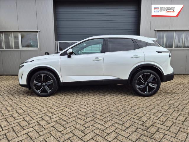 Nissan Qashqai 1.3 DIG-T MHEV 140PS Tekna Voll-Leder Klimaautomatik PanoGlasdach Sitzheizung Lenkradheizung Navi Head-Up Display elektr. Heckklappe ACC PDC v+h 360&deg;Kamera DAB Bluetooth Touchscreen Apple CarPlay Android Auto 19"LM 