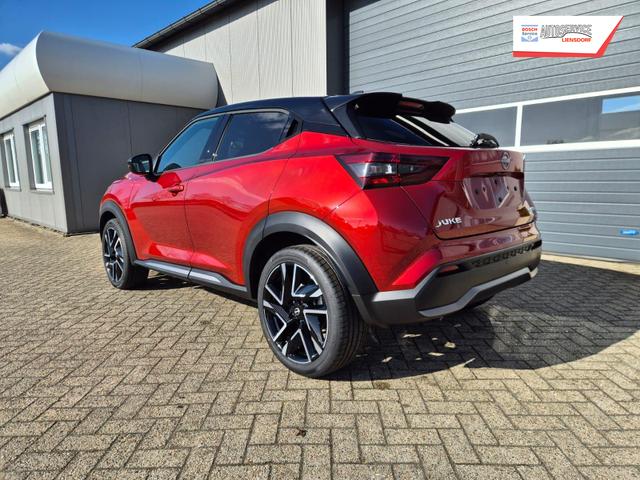 Nissan Juke 1.0 DIG-T 114PS N-Design Automatik Teil-Leder Klimaautomatik Sitzheizung Lenkradheizung PDC v+h R&uuml;ckf.Kamera Navi 19"LM Bluetooth Touchscreen Apple CarPlay Android Auto 