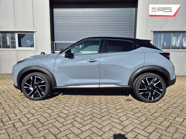 Nissan Juke 1.0 DIG-T 114PS N-Design Automatik Teil-Leder Klimaautomatik Sitzheizung Lenkradheizung PDC v+h R&uuml;ckf.Kamera Navi 19"LM Bluetooth Touchscreen Apple CarPlay Android Auto 