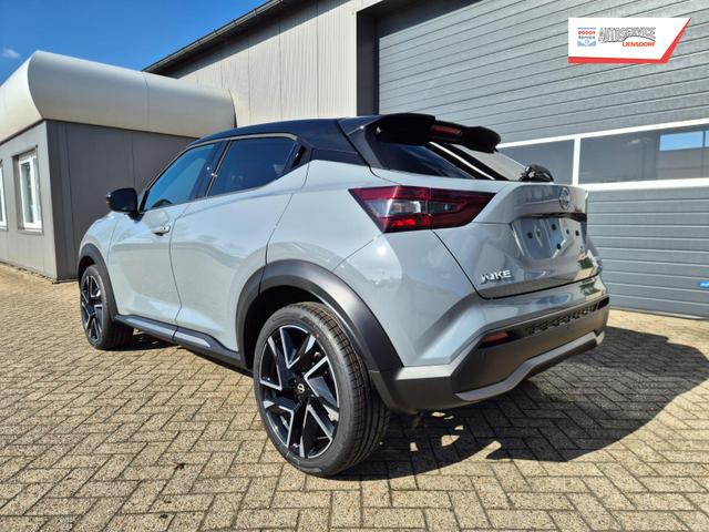 Nissan Juke 1.0 DIG-T 114PS N-Design Automatik Teil-Leder Klimaautomatik Sitzheizung Lenkradheizung PDC v+h R&uuml;ckf.Kamera Navi 19"LM Bluetooth Touchscreen Apple CarPlay Android Auto 