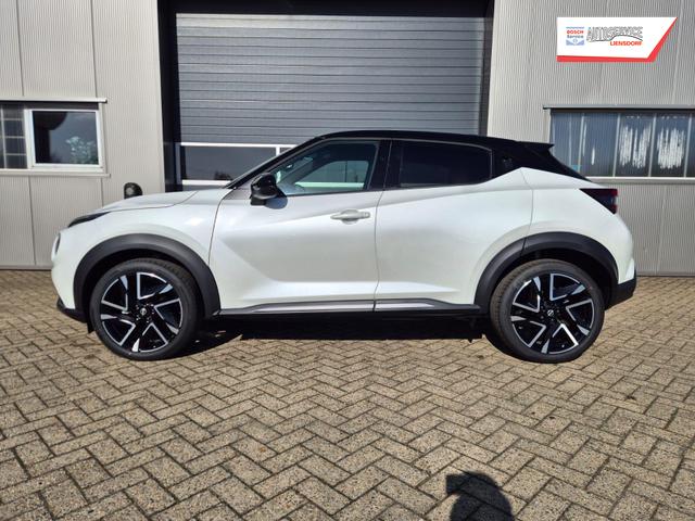 Nissan Juke 1.0 DIG-T 114PS N-Design Automatik Teil-Leder Klimaautomatik Sitzheizung Lenkradheizung PDC v+h R&uuml;ckf.Kamera Navi 19"LM Bluetooth Touchscreen Apple CarPlay Android Auto 