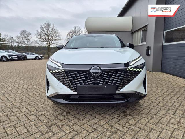 Nissan Qashqai 1.3 DIG-T MHEV 158 PS X-Tronic Tekna Premium Paket 20"LM Teil-Leder PanoGlasdach Klimaautomatik Sitzheizung Lenkradheizung Navi Head-Up Display elektr. Heckklappe ACC PDC v+h 360&deg;Kamera DAB Bluetooth Touchscreen Apple CarPlay Android Auto 