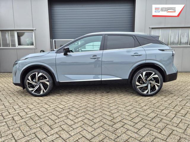 Nissan Qashqai 1.3 DIG-T MHEV 158 PS X-Tronic Tekna Premium Paket 20"LM Teil-Leder PanoGlasdach Klimaautomatik Sitzheizung Lenkradheizung Navi Head-Up Display elektr. Heckklappe ACC PDC v+h 360&deg;Kamera DAB Bluetooth Touchscreen Apple CarPlay Android Auto 