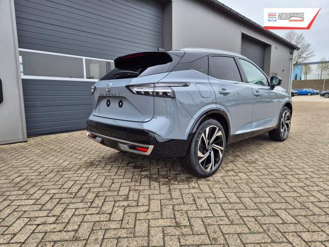 Nissan Qashqai 1.3 DIG-T MHEV 158 PS X-Tronic Tekna Premium Paket 20"LM Teil-Leder PanoGlasdach Klimaautomatik Sitzheizung Lenkradheizung Navi Head-Up Display elektr. Heckklappe ACC PDC v+h 360&deg;Kamera DAB Bluetooth Touchscreen Apple CarPlay Android Auto 