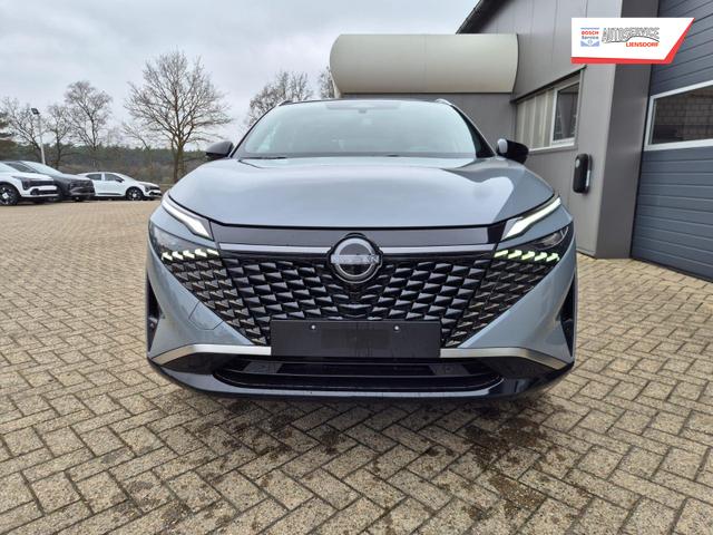 Nissan Qashqai 1.3 DIG-T MHEV 158 PS X-Tronic Tekna Premium Paket 20"LM Teil-Leder PanoGlasdach Klimaautomatik Sitzheizung Lenkradheizung Navi Head-Up Display elektr. Heckklappe ACC PDC v+h 360&deg;Kamera DAB Bluetooth Touchscreen Apple CarPlay Android Auto 