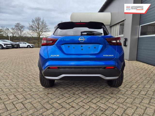 Nissan Juke 1.0 DIG-T 114PS N-Design Automatik Teil-Leder Klimaautomatik Sitzheizung Lenkradheizung PDC v+h R&uuml;ckf.Kamera Navi 19"LM Bluetooth Touchscreen Apple CarPlay Android Auto 