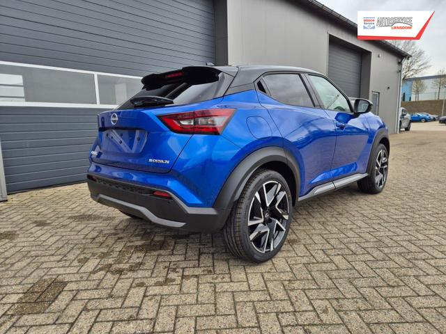 Nissan Juke 1.0 DIG-T 114PS N-Design Automatik Teil-Leder Klimaautomatik Sitzheizung Lenkradheizung PDC v+h R&uuml;ckf.Kamera Navi 19"LM Bluetooth Touchscreen Apple CarPlay Android Auto 