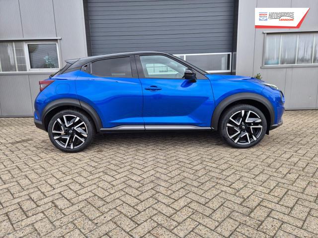 Nissan Juke 1.0 DIG-T 114PS N-Design Automatik Teil-Leder Klimaautomatik Sitzheizung Lenkradheizung PDC v+h R&uuml;ckf.Kamera Navi 19"LM Bluetooth Touchscreen Apple CarPlay Android Auto 