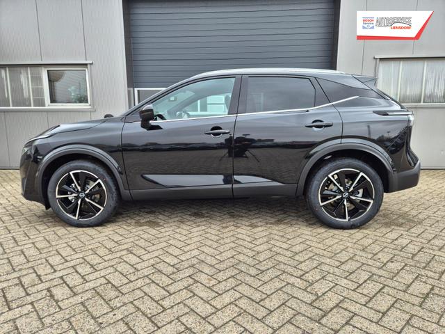 Nissan Qashqai 1.3 DIG-T MHEV 158 PS X-Tronic Tekna Voll-Leder Klimaautomatik PanoGlasdach Sitzheizung Lenkradheizung Navi Head-Up Display elektr. Heckklappe ACC PDC v+h 360&deg;Kamera DAB Bluetooth Touchscreen Apple CarPlay Android Auto 19"LM 