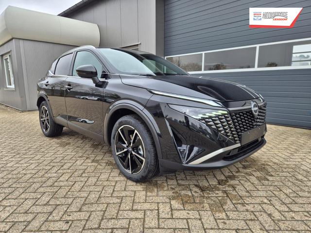 Nissan Qashqai 1.3 DIG-T MHEV 158 PS X-Tronic Tekna Voll-Leder Klimaautomatik PanoGlasdach Sitzheizung Lenkradheizung Navi Head-Up Display elektr. Heckklappe ACC PDC v+h 360&deg;Kamera DAB Bluetooth Touchscreen Apple CarPlay Android Auto 19"LM 