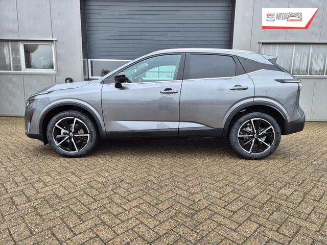 Nissan Qashqai 1.3 DIG-T MHEV 158 PS X-Tronic Tekna Voll-Leder Klimaautomatik PanoGlasdach Sitzheizung Lenkradheizung Navi Head-Up Display elektr. Heckklappe ACC PDC v+h 360&deg;Kamera DAB Bluetooth Touchscreen Apple CarPlay Android Auto 19"LM 