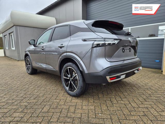 Nissan Qashqai 1.3 DIG-T MHEV 158 PS X-Tronic Tekna Voll-Leder Klimaautomatik PanoGlasdach Sitzheizung Lenkradheizung Navi Head-Up Display elektr. Heckklappe ACC PDC v+h 360&deg;Kamera DAB Bluetooth Touchscreen Apple CarPlay Android Auto 19"LM 