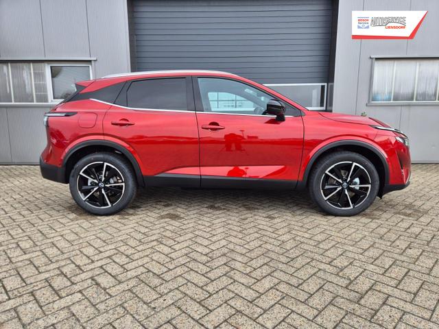 Nissan Qashqai 1.3 DIG-T MHEV 158 PS X-Tronic Tekna Voll-Leder Klimaautomatik PanoGlasdach Sitzheizung Lenkradheizung Navi Head-Up Display elektr. Heckklappe ACC PDC v+h 360&deg;Kamera DAB Bluetooth Touchscreen Apple CarPlay Android Auto 19"LM 