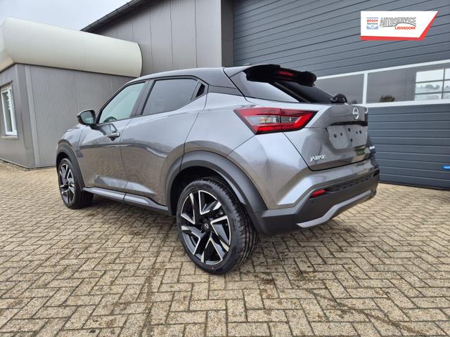 Nissan Juke 1.0 DIG-T 114PS N-Design Automatik Teil-Leder Klimaautomatik Sitzheizung Lenkradheizung PDC v+h R&uuml;ckf.Kamera Navi 19"LM Bluetooth Touchscreen Apple CarPlay Android Auto 