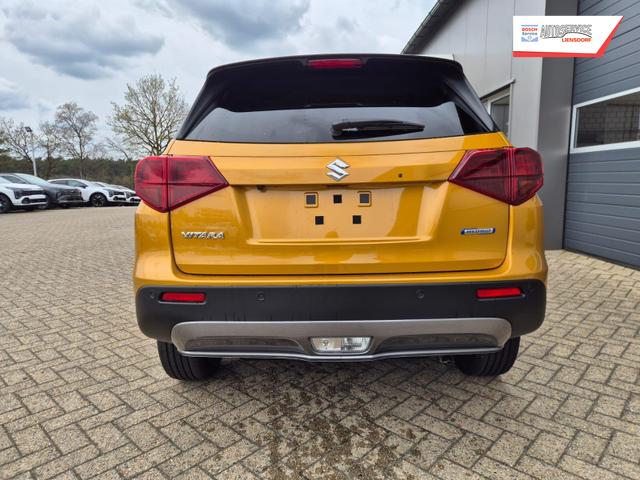Suzuki Vitara Comfort+ 110PS Automatik MHEV 1.4 Boosterjet Teilleder Navi Klimaautomatik Sitzheizung ACC PDC v+h R&uuml;ckf.Kamera Suzuki-Radio Apple CarPlay Android Auto Touchscreen 2xKeyless 17-LM 