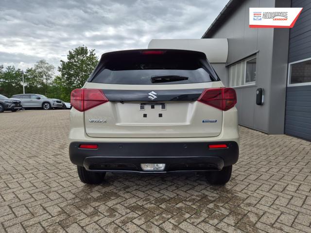 Suzuki Vitara Comfort+ 110PS Automatik MHEV 4x4 ALLGRIP 1.4 Boosterjet Black Edition Panodach Teilleder Navi Klimaautomatik Sitzheizung ACC PDC v+h R&uuml;ckf.Kamera Suzuki-Radio Apple CarPlay Android Auto Touchscreen 2xKeyless 17-LM 