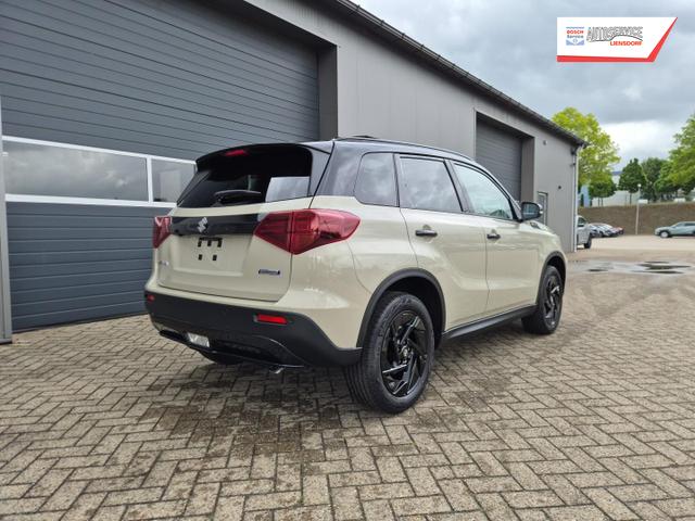 Suzuki Vitara Comfort+ 110PS Automatik MHEV 4x4 ALLGRIP 1.4 Boosterjet Black Edition Panodach Teilleder Navi Klimaautomatik Sitzheizung ACC PDC v+h R&uuml;ckf.Kamera Suzuki-Radio Apple CarPlay Android Auto Touchscreen 2xKeyless 17-LM 